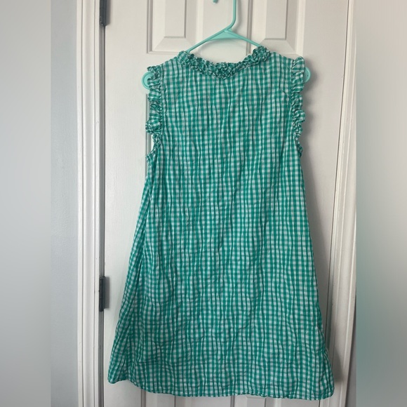Green gingham crown and ivy dress size large - Picture 3 of 3
